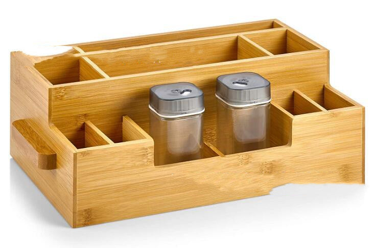 Bouteille en bambou pour sauce soja - Design élégant et hermétique