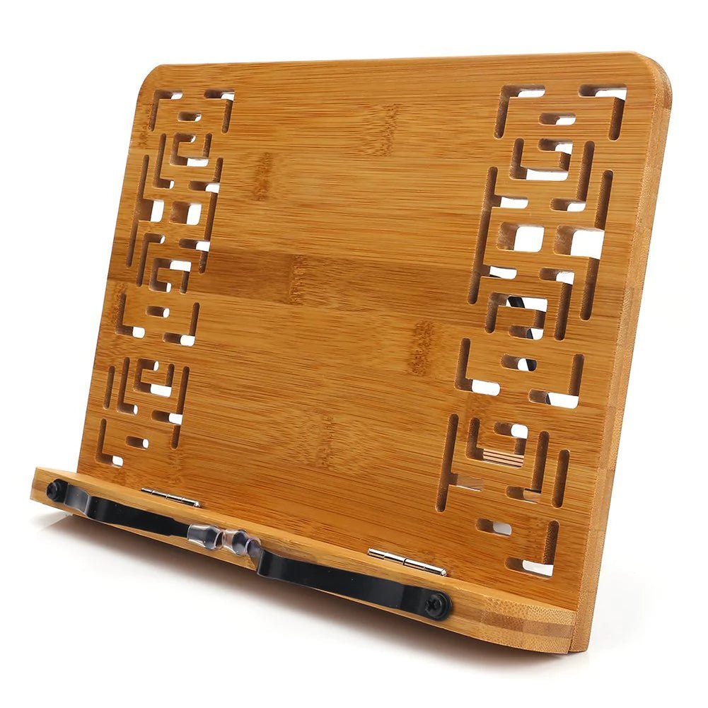 The advantages of a bamboo wooden book stand - BambooHomeStore