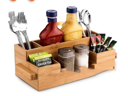 Bouteille en bambou pour sauce soja - Design élégant et hermétique