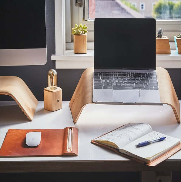 ACCESSOIRES DE BUREAU EATUREL EN BAMBOU