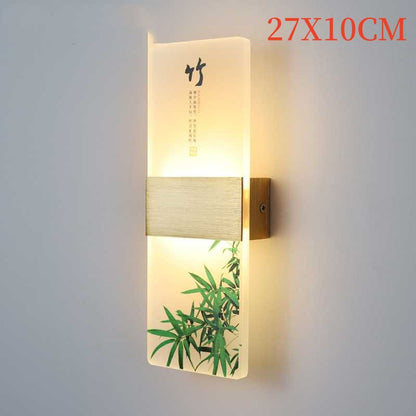 Lampe de chevet LED en bambou - Écologique et design moderne