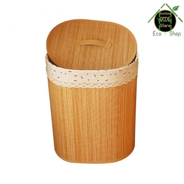 Basket­™ Panier à linge en bambou - BambooHomeStore