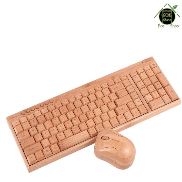 Clavier en bois Orée­™ - BambooHomeStore