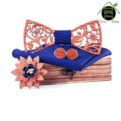 Liberty™ Nœud papillon en bois - BambooHomeStore