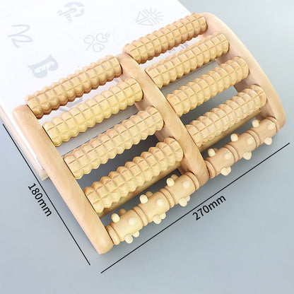 Masseur de pieds à rouleau en bois Futto™ - BambooHomeStore