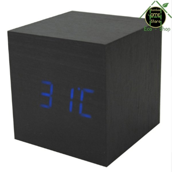 Tic-tac­™ Réveil matin en bambou - BambooHomeStore